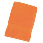 aztex Egyptian Range, 100% Cotton Towels - Bath Towel, Orange