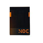 MilesMagic Noc 3000X3 Playing Cards Limited (Human) Edition Poker Magic Collectible Deck By The Blue Crown Company And House Of Playing Cards (Black/Orange) for Teen