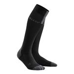 CEP - RUN SOCKS 3.0 for men | Compression sock with millimetre-precise pressure in black/grey, size III