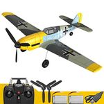 Fancemot RC Airplanes, 4-CH 6-Axis Gyro 2.4GHz RC Plane, Remote Control Plane BF-109 Ready to Fly for Beginners with Xpilot Stabilization System and One Key Aerobatics U-Turn, Adluts