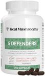 Real Mushrooms 5 Defenders Capsules