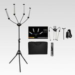 Yidoblo Professional Tattoo Beauty Enhancing Photography Led Ring Light led Photography Double arm Fill Light Celebrity Live Streaming Selfie Light Ight (FX-800)
