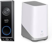 eufy Security Video Doorbell E340 (with HomeBase 3), 2K Full HD Dual Cameras&Head-to-Toe View,Wired/Battery Power,Delivery Guard,Color Night Vision,Two-Way Talk, Local Expandable Storage up to 16TB