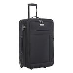 Skylark 29" Large Suitcase Super Lightweight Combination Lock Expandable 2 Wheel Soft Shell Check in Luggage for 23kg