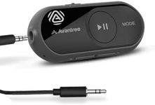 Avantree AS70P – LE Audio & Auracast Receiver for Wired Headphones, Bluetooth 5.4 Qualcomm Chip, LC3 & aptX Adaptive, Connect to LE Audio Phones, PCs & Auracast Broadcasts