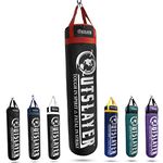 Outslayer Filled Punching Bag Boxing Training Practice MMA Heavy Bag 100 Pound Made in USA (Black/Red)