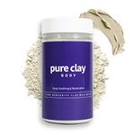 PURE CLAY Calcium Bentonite Clay Powder, 100% Natural Food Grade Organic, Bath and Body Mud Detox, Skin Soothing, Deep Pore Cleansing - 32 oz