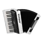 Hohner Bravo III 72 Chromatic Piano Key Accordion (Pearl White)