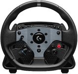 Logitech G PRO Racing Wheel for PC, Direct Drive 11 Nm Force, TRUEFORCE Force Feedback, Magnetic Gear Shift Paddles, Dual Clutch, OLED Display, Quick Release, PRO Button Layout