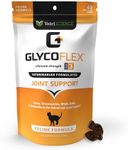 VetriScience GlycoFlex 3 Hip and Joint Support Cat Supplements - Hip and Joint Health Supplement with Glucosamine, MSM, Green Lipped Mussel & DMG - 60 Chews, Chicken Flavor​