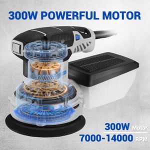 DEKOPRO 300W Orbital Sander – Powerful Electric Handheld Tool