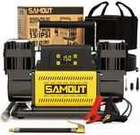 SMAOUT 12V Digital Air Compressor, 