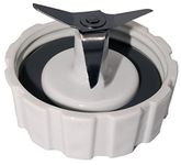 Blendin Replacement Blade with Base Bottom Cap, Sealing Gasket, Compatible with Hamilton Beach Blender