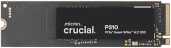 Crucial P310 SSD 1TB M.2 2280 PCIe Gen4 NVMe, bis 7.100 MB/s, für Laptop, Desktop PC & Handheld Spielekonsolen, Interne Festplatte - CT1000P310SSD801