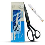 DANIAL Tailor Scissors 10" - Heavy Duty Fabric Cutting Shears for All Types of Tailoring, Cloth & Fabric Cutting, High Carbon Steel Sharp Blades Sewing Scissors