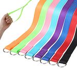 HOMIMP Slip Lead Dog Leash 6 FT- 8 PCS Bulk Colors Kennel Control Leashes for Small Medium Large Dogs Puppy Animal Rescue, Grooming - Heavy Duty Strong Nylon 6 Foot Long for Shelter, Vet, Training