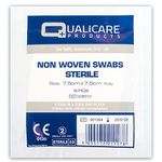 50x Quality Non Woven Sterile Medical Swabs - Absorbent Gauze Hospital First Aid