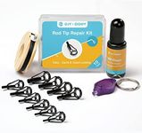 Fishing Rod Tip Repair Kit with Glu