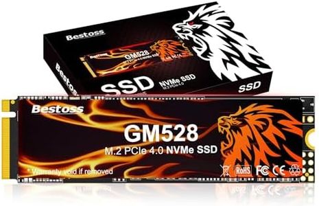 Bestoss 2TB M.2 SSD NVMe PCIe 2280 Internal Solid State Hard Drive, Up to 5000 MB/s, 3D NAND SLC Cache, SSD for Gaming PC Storage, Business Laptop, Home Entertainment, Creative Workflow GM528