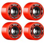 Bones Wheels ATF Rough Riders Runners Skateboard Wheels, Red, 59 mm