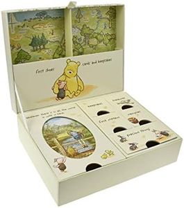 Pooh Classics Range Disney Keepsakes Baby Box with Compartments New (DI167), 200 g, yellow