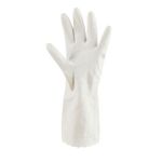 lakeland Medium Deluxe Washing Up Gloves White – Latex & Rubber Free Suitable For Sensitive Skin