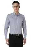 Van Heusen Men's Slim Fit Shirt (VHSFFSLBM29042_Medium Blue 42)