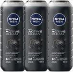 NIVEA MEN Active Clean Shower Gel B