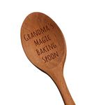 Laser Engraved "Grandma's Magic Baking Spoon" Wooden Spoon - New Grandmother Gifts - Baking Gifts - Grandma To Be Gifts