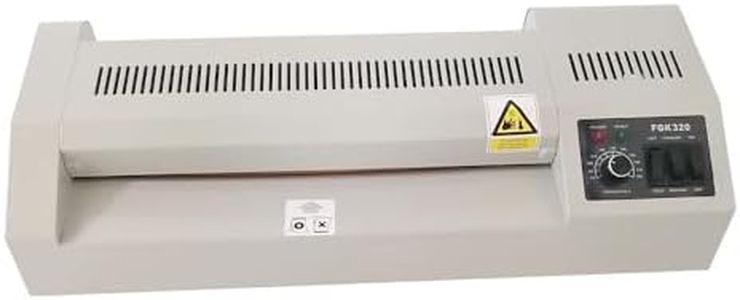 Polycrom A3 Laminating Machine AL-12 | Hot Laminator for Documents, Photos, ID Cards & Certificates | Supports 80-350 Micron A3 Pouches | Jam-Free, Reverse, Metal Body with Cooling Fans