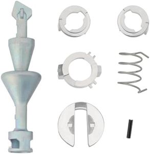 LT Easiyl Un juego de reparación de cerradura de puerta delantera izquierda o derecha compatible con BMW Serie 3 E90 E91 E92 E93 Longitud de la hélice 78 mm Kit de reparación de cilindro de bloqueo