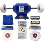 Jewellery Polishing Machine 6" Bench Mounted 250W with 4" Polishing Kit - Pro-Max