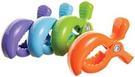 Dreambaby Stroller Clips, Multi, 4pk