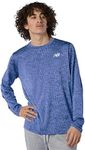 New Balance Men's Tenacity Long Sleeve, Serene Blue HEA, Small