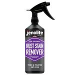 JENOLITE Rust Stain Remover | FAST ACTING | Multi-Surface Rust Stain Remover | Interior & Exterior Use | Driveways, Patios, Tiles Walls, Bathrooms | Spray On and Wipe Clean | 500ml