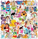 Cartoon Figures Stickers, 50PCs, Ae