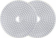 uxcell Diamond Polishing Pad 5-Inch 100 Grits Wet/Dry Grinding for Stone Concrete Marble Countertop Floor 2pcs