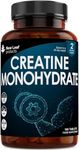 Creatine Monohydrate Tablets 3000mg - 180 Creatine Tablets - Exercise Workout Gym Supplement for Men & Women - Creatine Monohydrate Powder Tablets (3 per serving) -Lab Tested & Vegan Friendly 2 Months