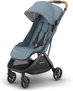UPPAbaby Minu V3 Baby Stroller for Toddlers - Hanging Trash Can Compatible with Hanging Trash Cans, One Hand Folding, Rain Cover UPPAbaby Included, Boys and Girls, Stone Blue Dillan