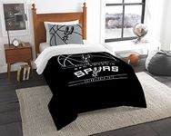 The Northwest Company Officially Licensed NBA San Antonio Spurs Reverse Slam Full/Queen Comforter and 2 Sham Set