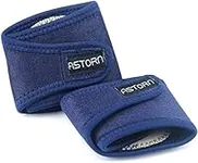 Foot Pain Relief Arch Support Brace for Women & Men Set of 2 | Compression Arch Support Sleeves with Comfort Gel Cushions | Adjustable Plantar Fasciitis, Bunion and Arch Pain Relief Brace by Astorn