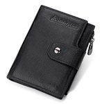 Smart Leather Wallet for Men UK with GPS Tracking and Bluetooth Connectivity - Secure, Stylish, and Smart