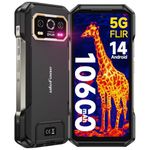 Ulefone Armor 27T Pro 5G Rugged Smartphone Thermal Imaging Camera Android 14 12GB+256GB 10600mAh/33W Dimensity 6300 50MP+64MP Night Vision 6.78" FHD+ 120Hz Dual SIM Mobile Phone Fingerprint ID NFC UK