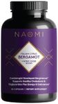 NAOMI Italian Citrus Bergamot Plus Nitric Oxide Boost, Award-Winning Cardiologist Dvlpd, Supports Healthy Cholesterol & Blood Pressure in Normal Range, with 7 Key Polyphenols, 30-Day Supply