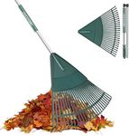 ORIENTOOLS Garden Rake, Garden Leaf