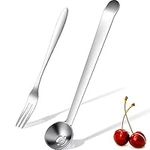 2 Pieces Olive Spoon Strainer Stain