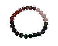 rocksmins Bracelet for Capricorn (Makar) Zodiac Sign Natural Original Crystal Real Stone Reiki Crystal Healing Positive Energy Attraction Stylish for Men Women Boy Girl Unisex 8mm Beads Stretchable