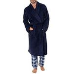 IZOD Men's Comfort-Soft Fleece Robe