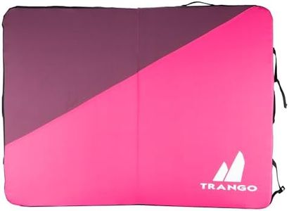 TRANGO Project Cumulus Crash Pad (Magenta, 120x91x11cm) | Rock Climbing Bouldering Accessories
