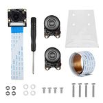 Zerone Raspberry Pi Camera Lens Starter Kit Night Vision Camera Module Webcam Case for Raspberry Pi 3B+/3B/2B/B+/ZERO 1.3/ZERO W,Computer Accessories Parts